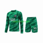 Paris Saint-Germain PSG Donnarumma 99 Fodboldtrøjer Målmand Børn Hjemmebanesæt 2023/24 Langærmet